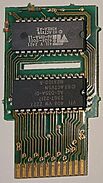 Archivo:Placa interna del cartucho de Atari 2600 del juego Pitfall II frente
