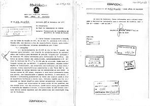 Archivo:Registro de avistamento de Objeto Voador Não Identificado - OVNI ocorrido em dezembro de 1977, na Bahia