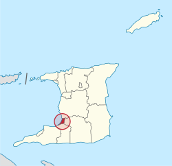 San Fernando City Corporation in Trinidad and Tobago (specical marker).svg