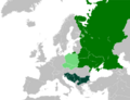 Slavic europe (Kosovo unshaded)
