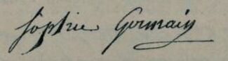 Sophie Germain - Signature