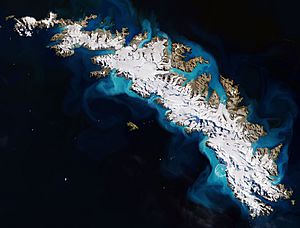 Archivo:South Georgia Island as seen by Sentinel-2