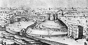 Archivo:York Castle in 1820