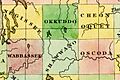 1842 Negissee Okkuddo Cheonoquet Wabbassee Shawwano Oscoda counties Michigan