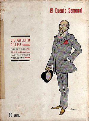 Archivo:1907-02-08, El Cuento Semanal, La maldita culpa, de Antonio Zozaya, Tovar