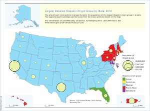 Archivo:2010 US Census Largest Hispanic Origin Group by State