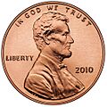 2010 cent obverse