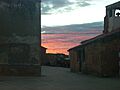 Atardecer desde la plaza