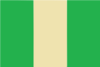 Bandera con Franjas Verde y Beige.svg