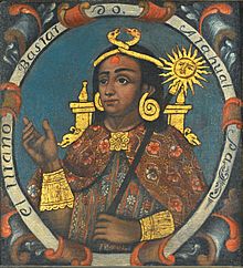 Archivo:Brooklyn Museum - Atahualpa, Fourteenth Inca, 1 of 14 Portraits of Inca Kings - overall