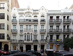 Casa de Salvador Llop, Valencia de Manuel Peris Ferrando, calle de Jorge Juan 13, 1911.jpg
