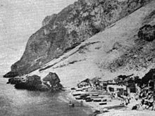 Archivo:Catalan Bay (La Caleta) in the late 1800s