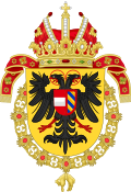 Coat of Arms of Ferdinand III, Holy Roman Emperor-Or shield variant.svg