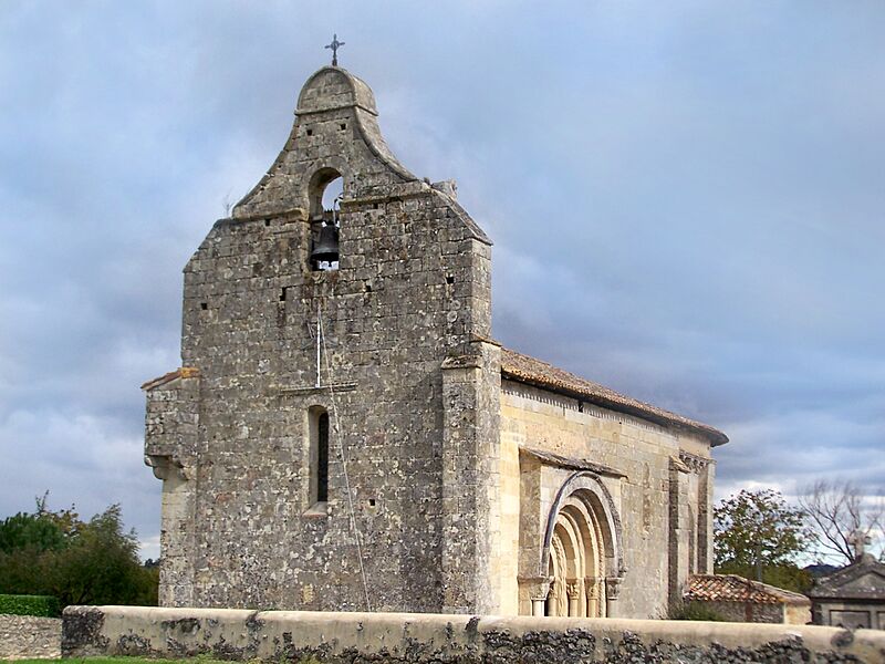Courpiac Église Saint-Christophe 01