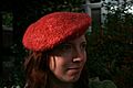 Duet mohair wool beret