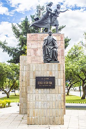 Archivo:Estatua de Remigio Crespo Toral