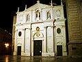 Fachada de La Seo (noche)