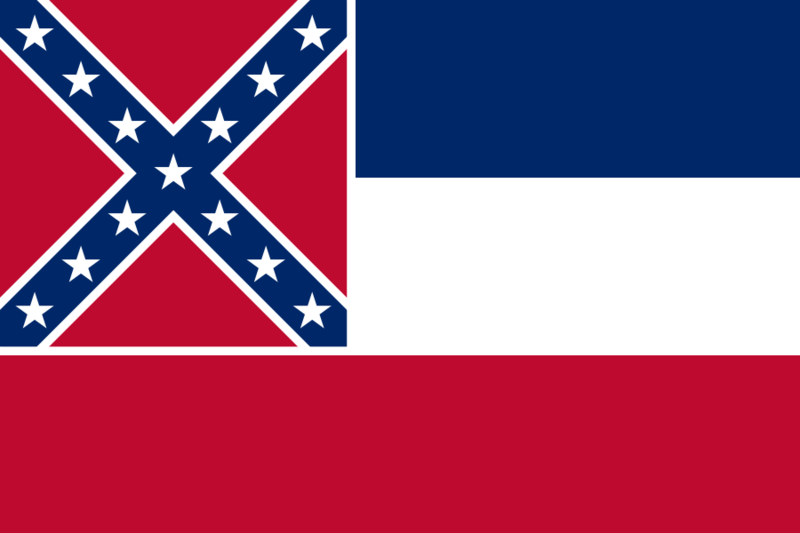 Flag of Mississippi (1996–2020)
