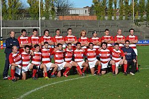 Archivo:Gibraltar Rugby Football Union (GRFU) National 15s Squad 2012 v Belgium B
