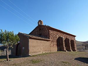 Archivo:Gotor - Ermita de Santa Bárbara - Vista