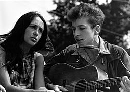 Archivo:Joan Baez Bob Dylan