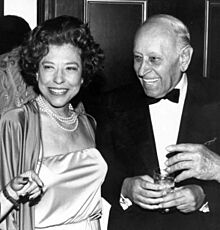Judy Canova and George Raft, 1979.jpg