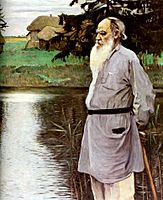 Leo Tolstoy by Nesterov