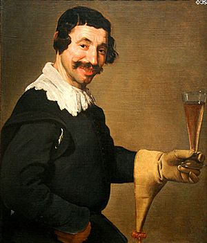 Archivo:Man With a Wine Glass, att. to Velazquez (c.1630, Toledo)