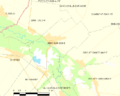 Map commune FR insee code 10233