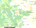 Map commune FR insee code 72007