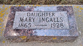 Mary ingalls headstone