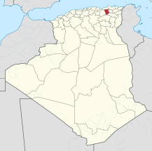 Mila in Algeria 2019.svg