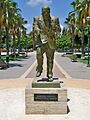 Monument to Chiquito de la Calzada, front view