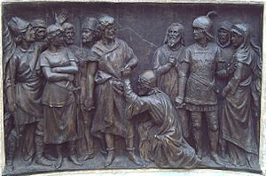 Archivo:Monumento a Calderón de la Barca (Madrid) 03