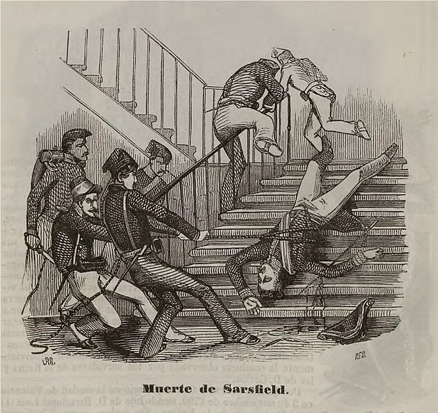 Muerte de sarsfield