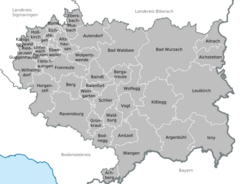 Municipalities in RV.svg
