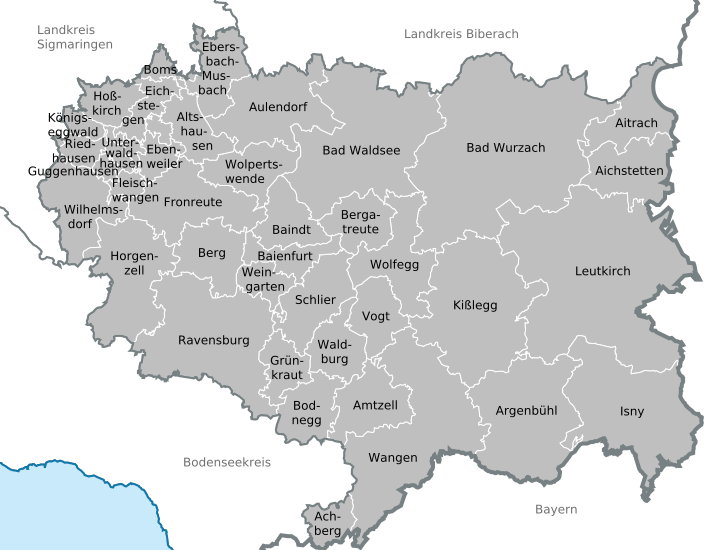 Municipalities in RV