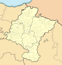 Azpilkueta ubicada en Navarra