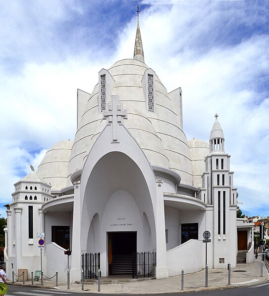 Nice, France, Église Jeanne d’Arc