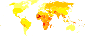 Archivo:Nutritional deficiencies world map - DALY - WHO2002