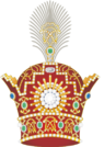 Pahlavi Crown of Imperial Iran.svg