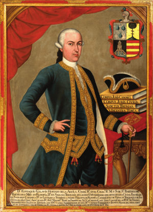 Archivo:Retrato Eustaquio Galavis Hurtado Siglo XVIII