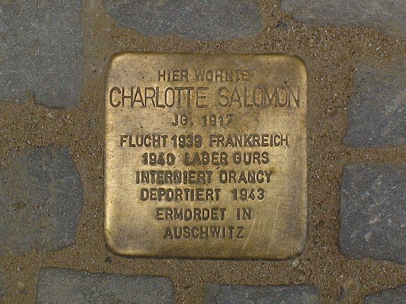 Stolperstein, Wielandstraße 15, in Berlin-Charlottenburg