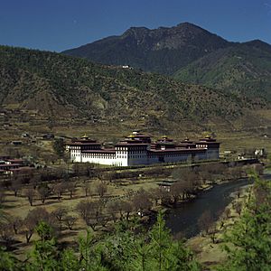 Archivo:Tashichoedzong-Bhutan-2001