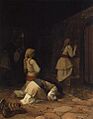 Theodoros Rallis - Praying In Greek Church, Monparnas