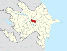 Ujar District in Azerbaijan.svg