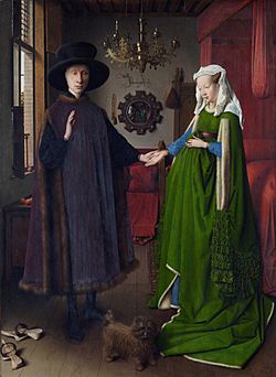 Archivo:Van Eyck - Arnolfini Portrait