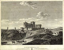 Archivo:Vista del Castillo de Coca - Denon, Dominique Vivant (1747-1825)