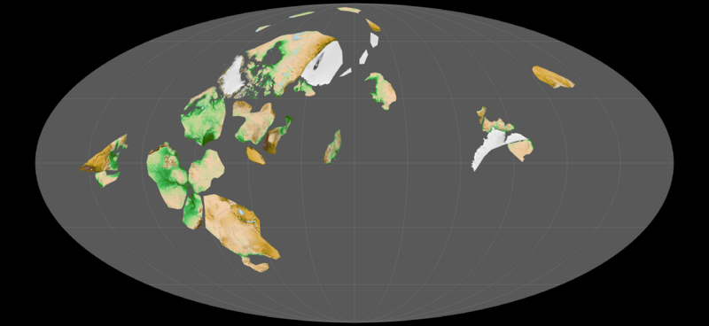1740 Ma paleoglobe