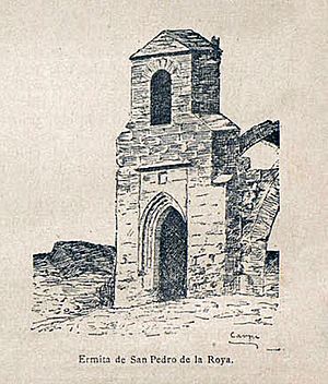 Archivo:1883, El Real Monasterio de Sijena, su historia y descripción, Ermita de San Pedro de la Roya, Joaquín Carpi y Ruata